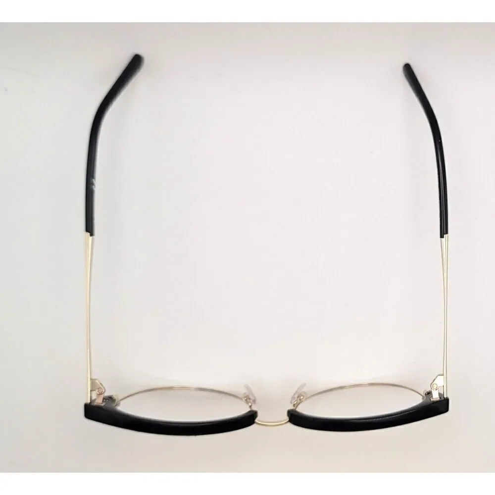 NIB - Swarovski Glitter Pale Gold Frame with case & cloth